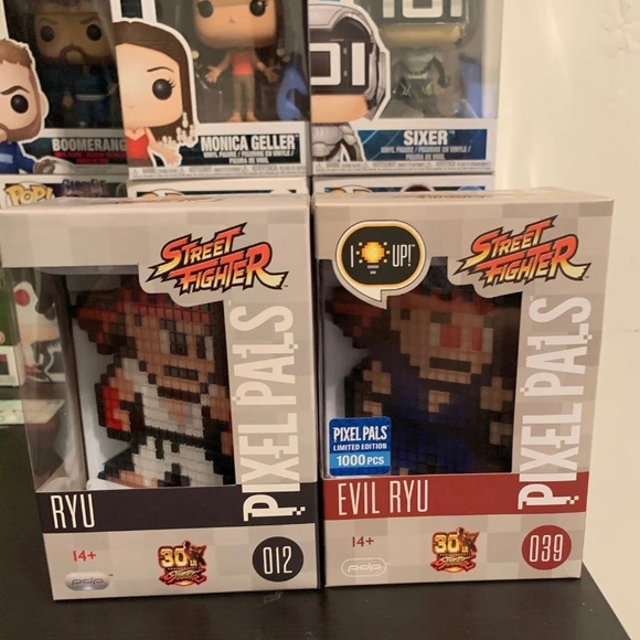 Rare pixel pals bundle! Evil Ryu 039 Ryu 012 - Picture 1 of 5